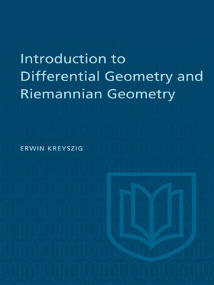 cover image of Introduction to Differential Geometry and Riemannian Geometry